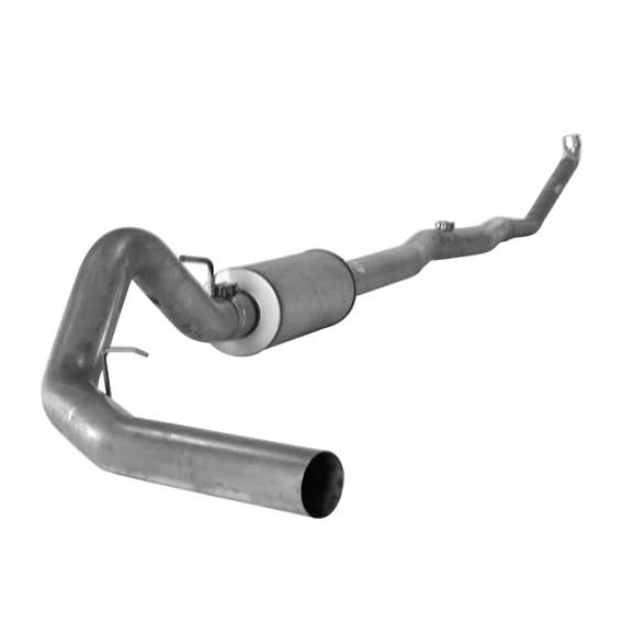 4" Aluminized Turbo Back Single With Muffler