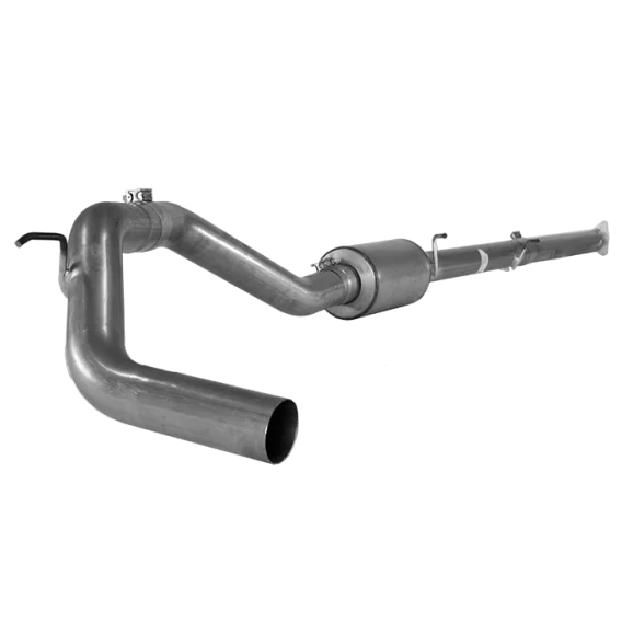 4" Stainless Downpipe Back Single With Muffler
