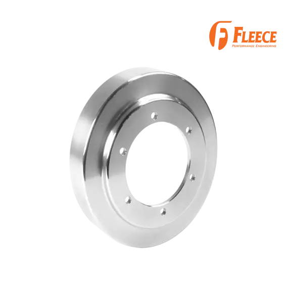 Fan Drive Pulley Bare Aluminum Finish 2013-2018 Ram 2500/3500 Cummins
