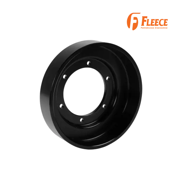 Fan Drive Pulley Black Finish 2003-2012 Dodge/Ram 2500/3500 5.9 Cummins