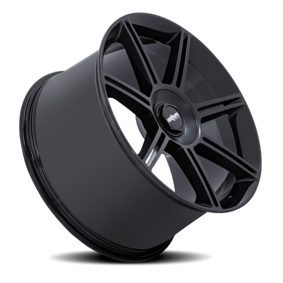 FRA GB Gloss Black / Matte Black Spokes