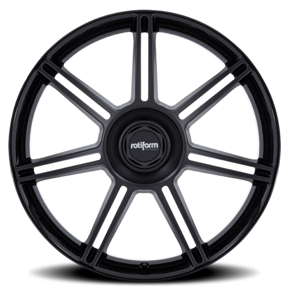 FRA GB Gloss Black / Matte Black Spokes