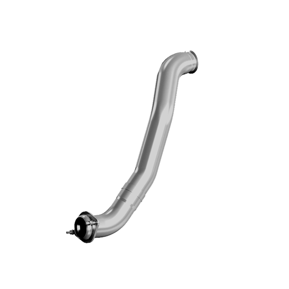 Turbo Down Pipe For 08-10 Ford F-250/350/450 6.4L Powerstroke T409 Stainless Steel MBRP