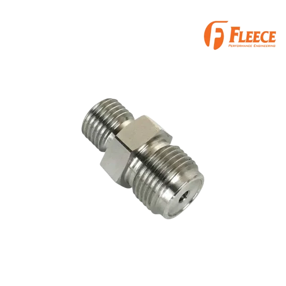 6.7L Cummins Fuel Rail Fitting Adapter 14mmx1.5 to 18mmx1.5 3.5mm ID Fleece Performance