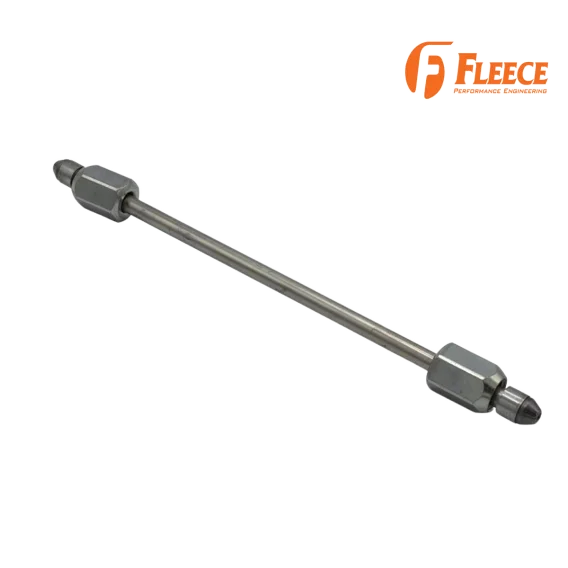 15 Inch High Pressure Fuel Line 8mm x 3.5mm Line M14 x 1.5 Nuts Fleece Performance