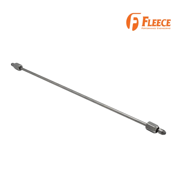 23 Inch High Pressure Fuel Line 8mm x 3.5mm Line M14 x 1.5 Nuts Fleece Performance