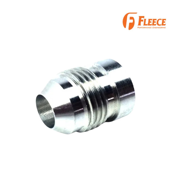 -8AN Aluminum Male Weld Bung 1/2 inch Register 3/4 inch OD Fleece Performance
