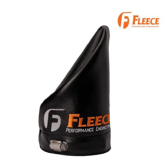 4 Inch Short Hood Stack Cover - Mitre Cut Fleece Performance