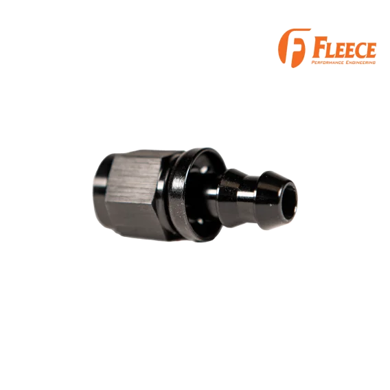 -6 AN Straight to Hose Barb Fleece Performance