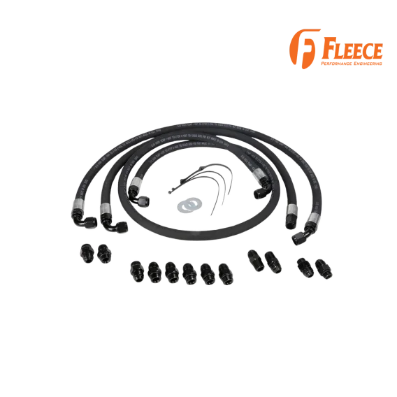 Allison Transmission Cooler Lines For 2006-2010 GM 2500/3500 HD Duramax LBZ-LMM Fleece Performanc...