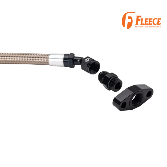 Cummins Turbo Drain Tube Kit For 2nd Gen Swaps