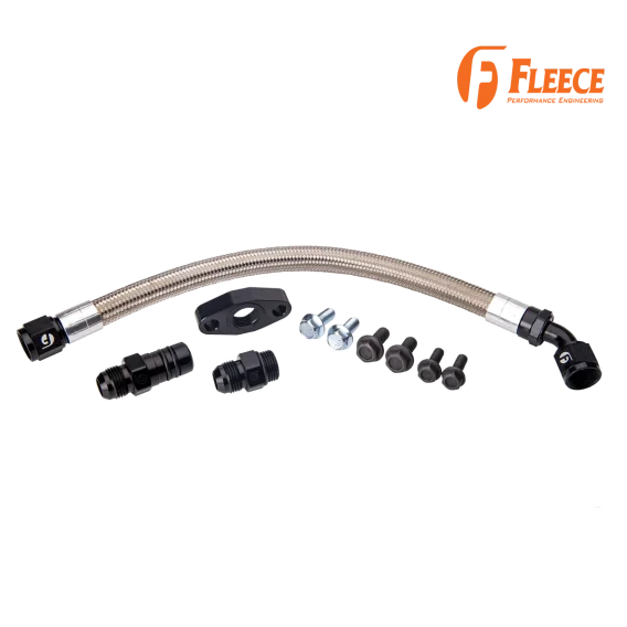 Cummins Turbo Drain Tube Kit For 2nd Gen Swaps