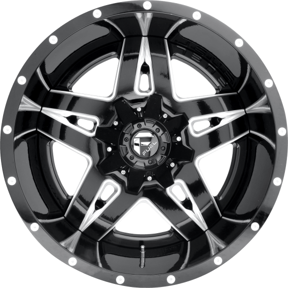 Full Blown D554 Black / Milled