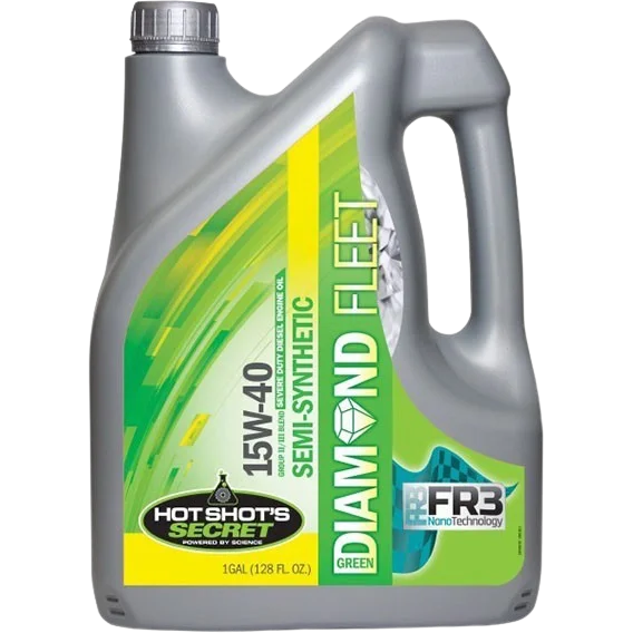 Hot Shot's Secret GREEN DIAMOND 15W40 Semi Synthetic Heavy Duty Engine Oil - 1 GALLON