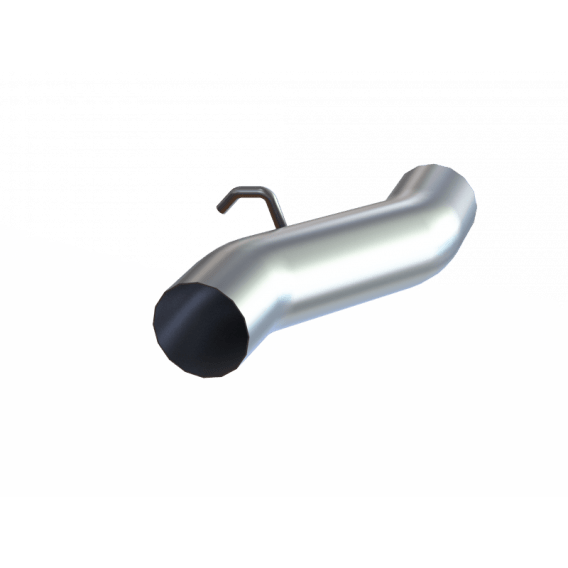 4 Inch Exhaust Pipe For 06-07 Silverado/Sierra 2500/3500 T409 Stainless Steel Regular Cab Adaptor...