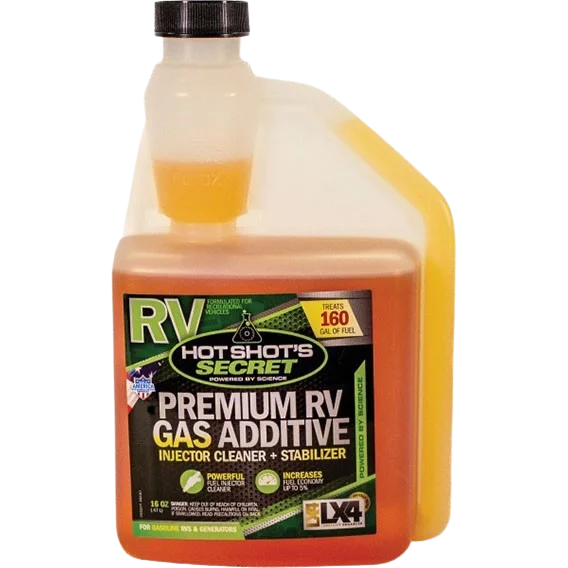 Hot Shot's Secret  PREMIUM RV GAS ADDITIVE - 16 OZ SQUEEZE