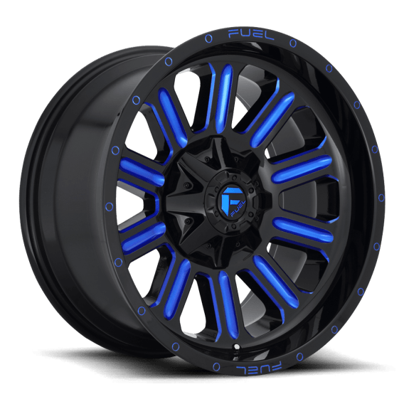 Hardline D646 Gloss Black / Candy Blue