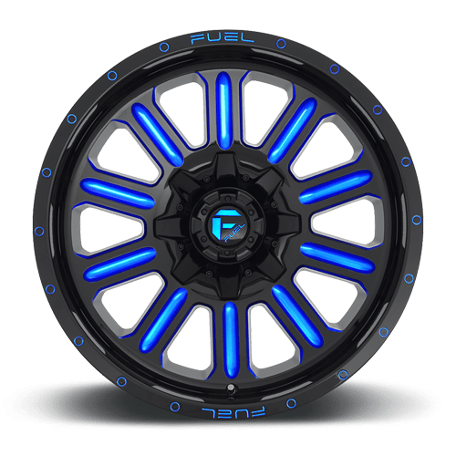 Hardline D646 Gloss Black / Candy Blue