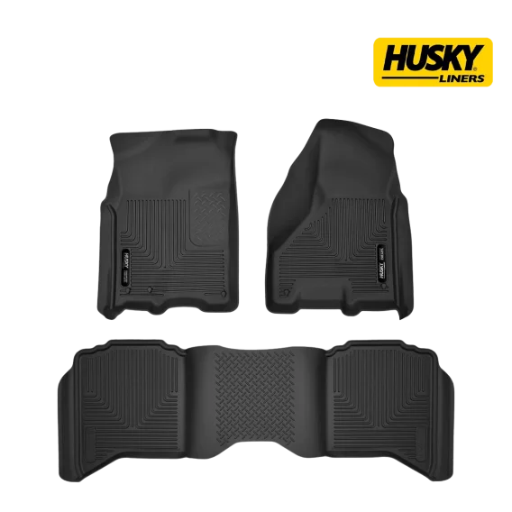 Husky X-act Front & 2nd Seat Floor Liners 53608