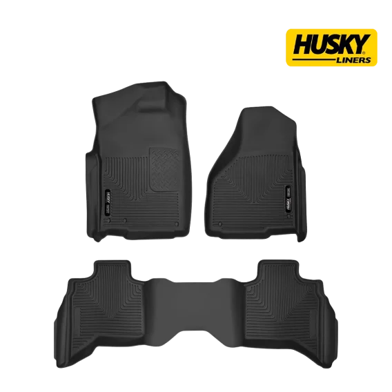 Husky X-act Front & 2nd Seat Floor Liners 53628