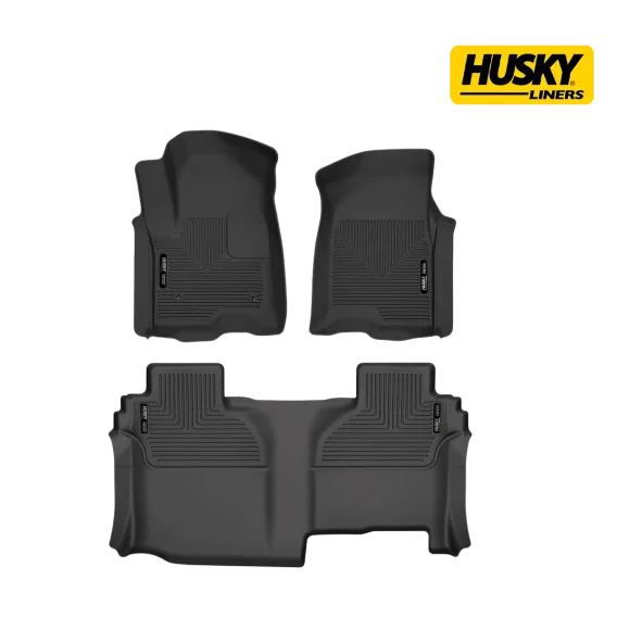 Husky X-act Front & 2nd Seat Floor Liners 53648