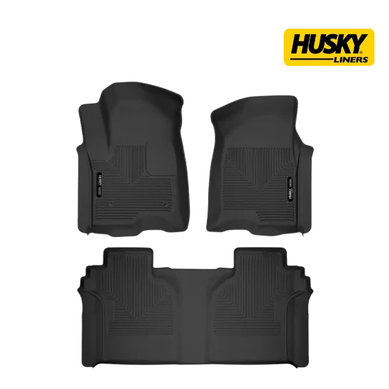 Husky X-act Front & 2nd Seat Floor Liners 54208