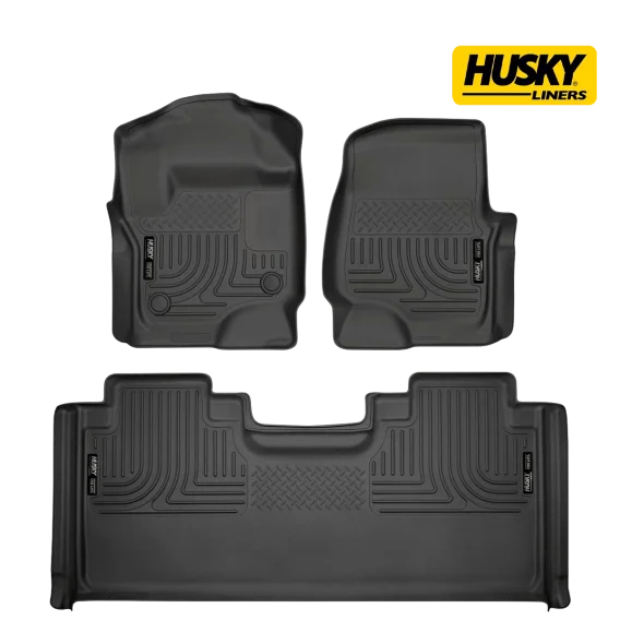 Husky Weatherbeater Front & 2nd Seat Floor Liners 94071