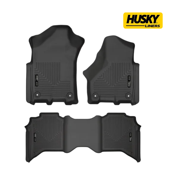 Husky Weatherbeater Front & 2nd Seat Floor Liners 94111