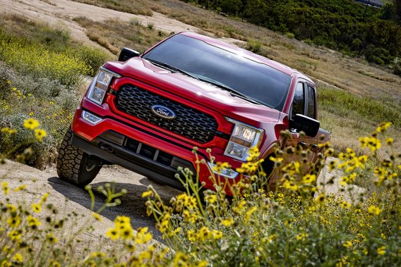 ICON 2021-2023 Ford F-150 4WD, 3.5-4.5" Lift, Stage 3 Suspension System, Billet UCA w/ Leaf Packs