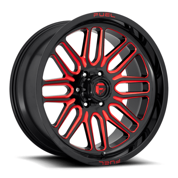 Ignite D663 Gloss Black / Red Tinted Clear