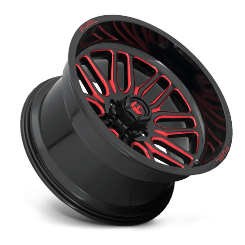 Ignite D663 Gloss Black / Red Tinted Clear