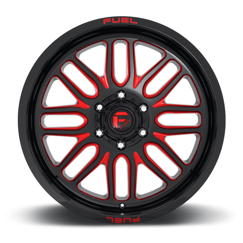 Ignite D663 Gloss Black / Red Tinted Clear