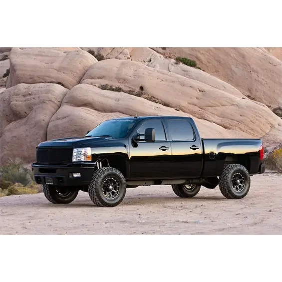 Black Chevy With 3.5 Inch Lift