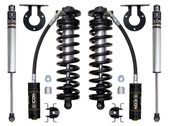 ICON 2017-2023 Ford F-250/F-350 Super Duty 4WD, 2.5-3" Lift, Stage 1 Coilover Conversion System