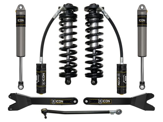 ICON 2023 Ford F-250/F-350 4WD, 2.5-3" Lift, Stage 2 Coilover Conversion System w/ Radius Arms