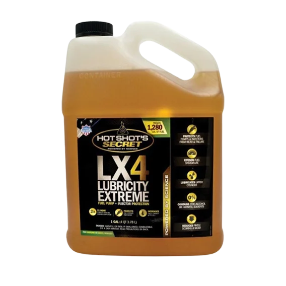 Hot Shot's Secret  LX4 LUBRICITY EXTREME - 1 GALLON