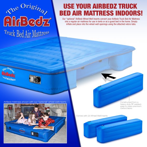 AirBedz by Pittman Outdoors - PPI AC5 Original Inflatable Wheel Well Side Inserts - Fits - PPI 10...