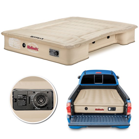 AirBedz Tan by Pittman Outdoors - PPI 503 Mid Size 6.0'-6.5' Standard Bed with Built-in Rechargea...