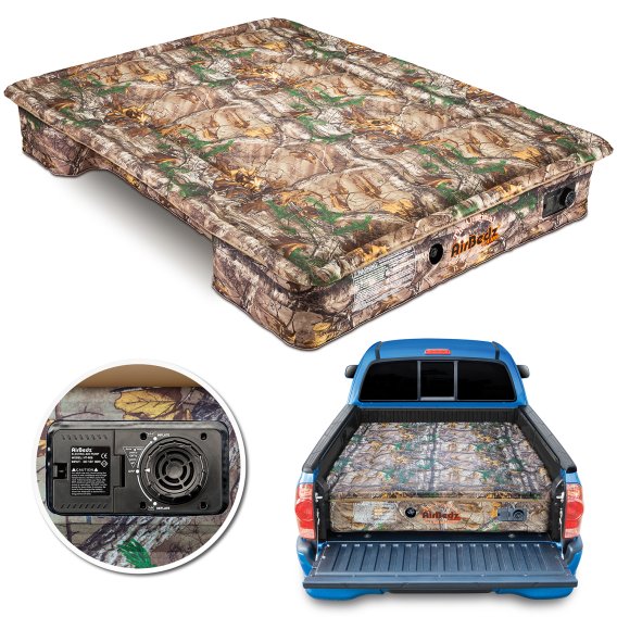 AirBedz CAMO by Pittman Outdoors - PPI 404 Full Size 5.5'-5.8' Short Bed with Built-in Rechargeab...