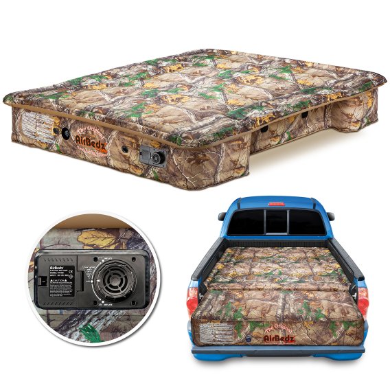 AirBedz CAMO by Pittman Outdoors - PPI 405 Mid Size 5.0'-5.5' Short Bed with Built-in Rechargeabl...