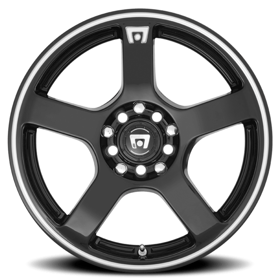 MR116 FS5 GBM Gloss Black / Machined Flange