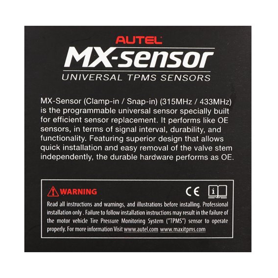 MX-Sensor Rubber Valve Kit (4 PK)