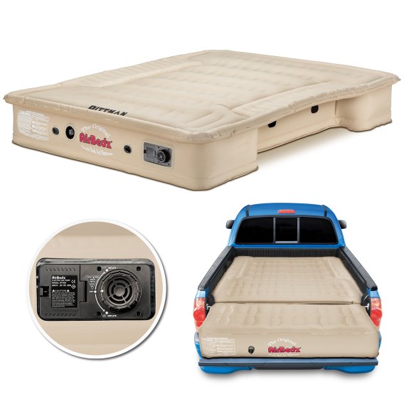 AirBedz Tan by Pittman Outdoors - PPI 504 Full Size 5.5'-5.8' Short Bed with Built-in Rechargeabl...