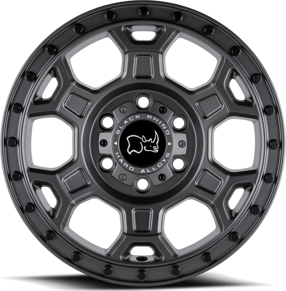 Midhill GY Matte Gunmetal / Black Bolts