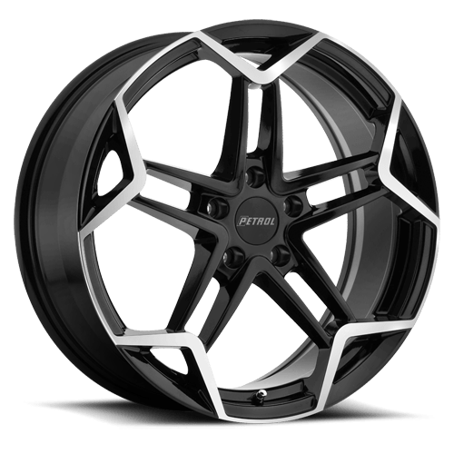P1A GBM Gloss Black / Machined Cut Face