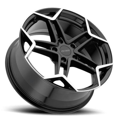P1A GBM Gloss Black / Machined Cut Face