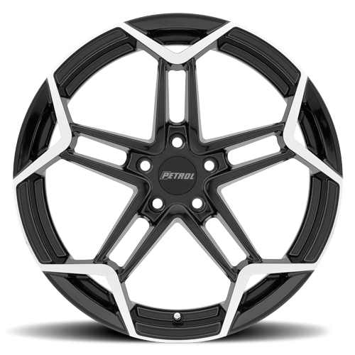 P1A GBM Gloss Black / Machined Cut Face