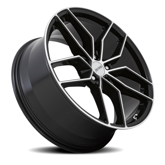 P5C GBM Gloss Black / Machined Face