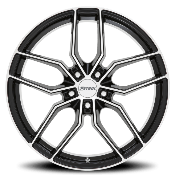 P5C GBM Gloss Black / Machined Face