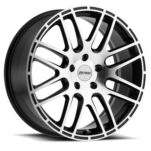 P6A GBM Gloss Black / Machined Cut Face